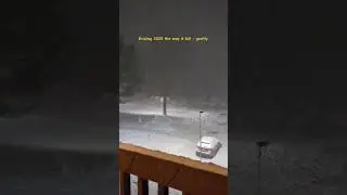 December 31 Snowfall ❄️ Saying Goodbye to 2025