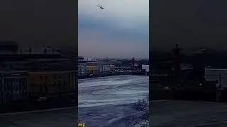 Красиво летать не запретишь. #spb #вертолет #streetvideo