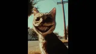Cats Can&rsquo;t Be Scary 🐱💀 #shorts #cat #trolledit #phonk #scarycat #tranding #usa #edit #viral