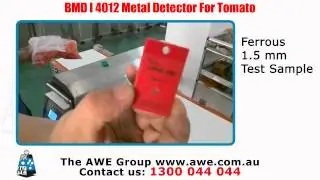 BMD I 4012 Metal Detection for Food - Conveyor Belt Metal Detector