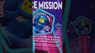How My Son Added the Rare Space Baby Pop Badge To His LEGOLAND California Pop Badge Collection