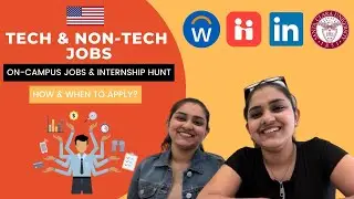 How to get TA/RA/Grader/Internship? | On-Campus Jobs | Internship Hunt | Courseworks | MS in USA