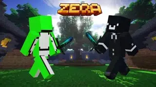 ⚔️Обзор на 🏆 ЛУЧШИЙ сервер для тренировки PvP! ZEQA для 🗺 Minecraft bedrock и Java
