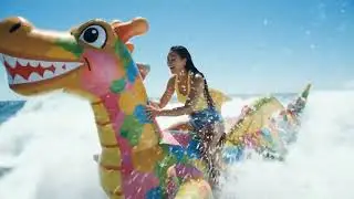 AI Inflatable Sea Dragon Pooltoy Ride