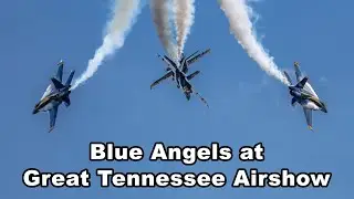 Blue Angels Tear Up the Skies at the Great Tennessee Air Show 2025! 🇺🇸