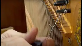 Splicing a copper wound piano wire part 2  - Did the splice work?    Part 1: making the splice: