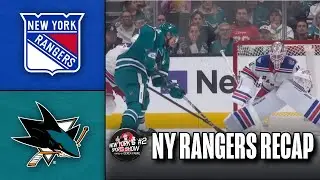 Rangers lose 3-1 to Macklin Celebrini-led Sharks as free fall continues
