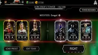 Normal Sorcerer's Tower 186-187 ☠️ Mk Mobile
