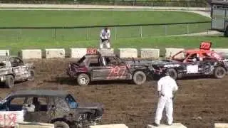 Six Nations Fall Fair Demolition derby 2014