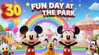 Весёлый день в парке с Микки Маусом и его друзьями! 🎡 | Детский мультфильм 2026