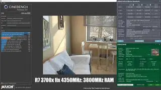 AMD R7 3700X PBO Auto vs fix 4350Mhz Ram 3200Mhz vs 3600Mhz vs 3800Mhz + настройки BIOS