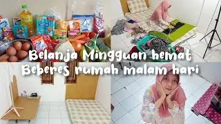 UNLOAD YOUR WEEKLY SHOPPING, SAVE AND CLEAN THE HOUSE