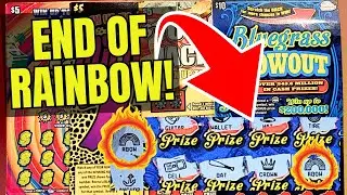 The End of the Rainbow 🌈💰 Did I Strike Gold? 🪙 Lottery Scratch Off Tickets!