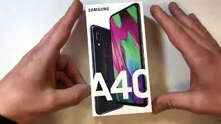 Samsung Galaxy A40 Unboxing prime impressioni e attivazione un best buy samsung?