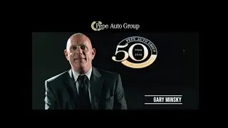 Gary Minsky Pepe Auto Group 50th Anniversary