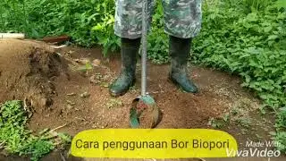 Cara penggunaan bor biopori bor lubang resapan-campursari chanel