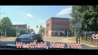 What is Westfield New York known for? | Driving Thru Downtown Westfield |Birthday Vacation(Valentus)