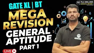 𝐆𝐞𝐧𝐞𝐫𝐚𝐥 𝐀𝐩𝐭𝐢𝐭𝐮𝐝𝐞 𝐟𝐨𝐫 𝐆𝐀𝐓𝐄 𝐋𝐢𝐟𝐞 𝐒𝐜𝐢𝐞𝐧𝐜𝐞𝐬 (𝐗𝐋) & 𝐁𝐢𝐨𝐭𝐞𝐜𝐡 (𝐁𝐓) - 𝐑𝐞𝐯𝐢𝐬𝐢𝐨𝐧 𝐏𝐚𝐫𝐭 𝟏 | 𝐒𝐚𝐧𝐣𝐚𝐲 𝐒𝐢𝐧𝐠𝐡