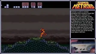 Super Metroid: Обучающее видео по игре Mockball