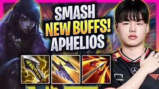 SMASH TRIES APHELIOS WITH NEW BUFFS! - T1 Smash Plays Aphelios ADC vs Zeri! | Season 2025