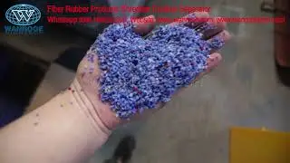 Fiber Rubber  Crusher Separator Air Separation System