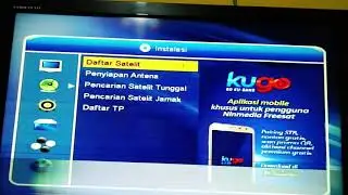 PENGATURAN RECEIVER SATELIT TV PARABOLA VENUS YARIS