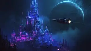 Cyberpunk Ambient Mix: Haunting Synths, Deep Reverb & Neon Atmospheres | Cybercastle Soundscape