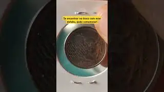 Valiosa: Moeda de 50 centavos com defeito do reverso horizontal #moedavaliosa #moedacomdefeito