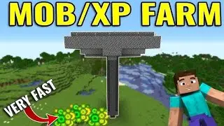I made unlimited xp farm in Minecraft 