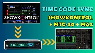 【DOREMiDi】ShowKontrol Timecode and GrandMA2 Sync(MTC-30+ShowKontrol +MA2)