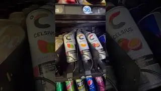 Trying Celsius Energy In My Vending Machine
