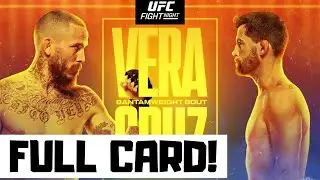 UFC Fight Night Vera vs Cruz Predictions & Full Card Breakdown - UFC San Diego Betting Tips