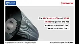 Megadyne Isoran PLATINUM Timing Rubber Belts