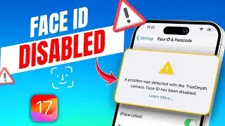 Fix: A Problem was detected with the true depth camera FaceID has been disabled
