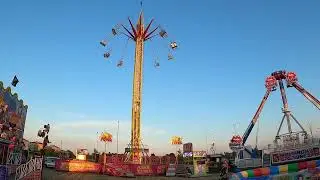 Karuzela Star Flyer (Lunapark Navratil) Off ride 1 - Warszawa (Białołęka) - Czerwiec 2022
