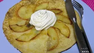 PANQUEQUES DE MANZANA AL RHUM (RON)