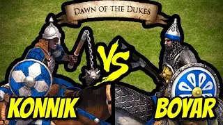 200 Elite Konniks vs 200 Elite Boyars | AoE II: Definitive Edition