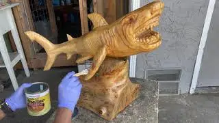 First Time Shark Carving