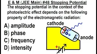 JEE Main Physics E & M #48 Stopping Potential