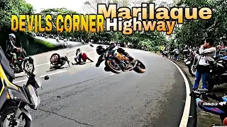 Kamote Riders Accident in Marilaque Infanta Highway / Devils Corner & the Big C