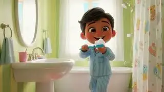Chitti Udayam Telugu Rhymes for Kids | Morning Routine Song 🌞🪥