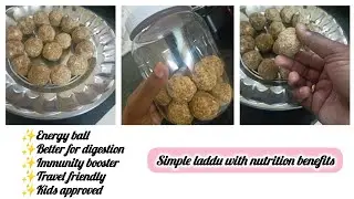😋Laddu for energy boost, digestion health, immunity support, heart health, bone strength..