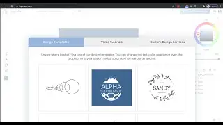 Edit Templates on Logomakr.com
