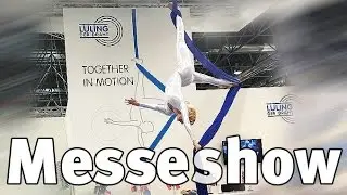 Messeshow mit Luftartistik & Hula Hoop
