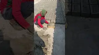 Long-established manual brick making. #shorts #brickmaking #brickfield #ziegel #batubata