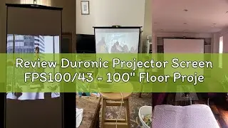 Review Duronic Projector Screen FPS100/43 - 100
