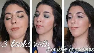 3 Looks 1 Palette | Profusion Chocolates 🍫 Palette