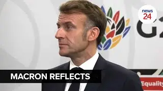 WATCH | Macron reflects on historic G20 summit, climate change, and Sudan