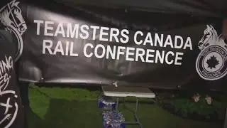 Two Canadian rail lines are stopped today during a labor dispute