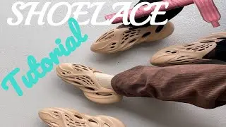 Yeezy Foam Runner's Lacing Tutorial‼️Part:2